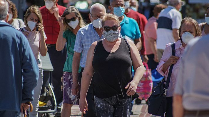 Un mes sin estado de alarma, con la curva de casos a la alza