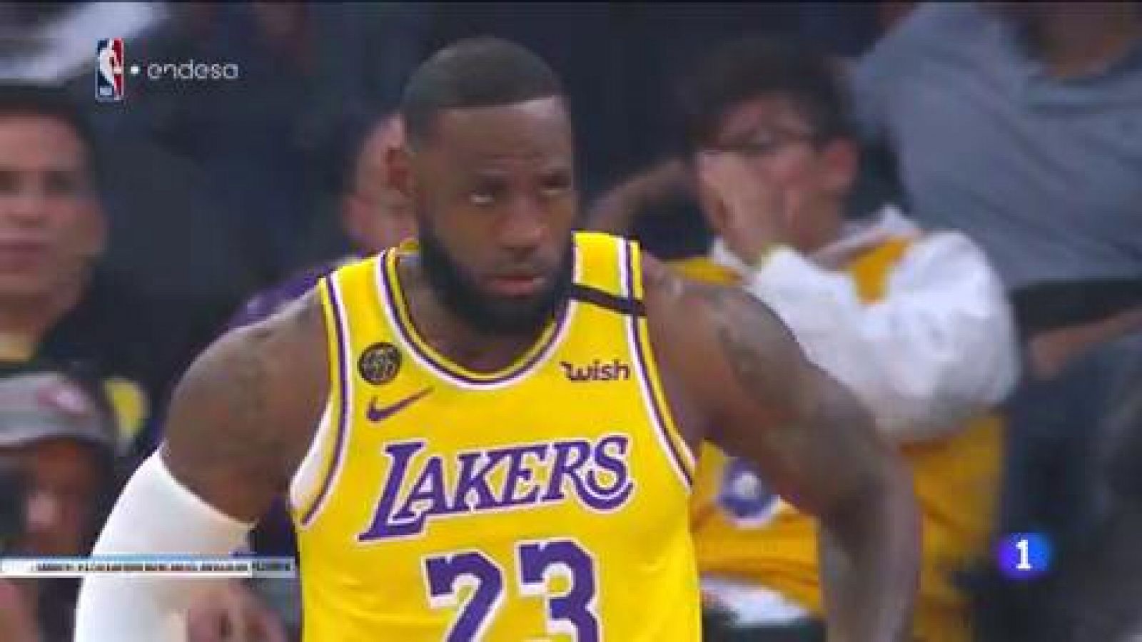 LeBron James sueña en ganar la NBA con los Lakers | Ver