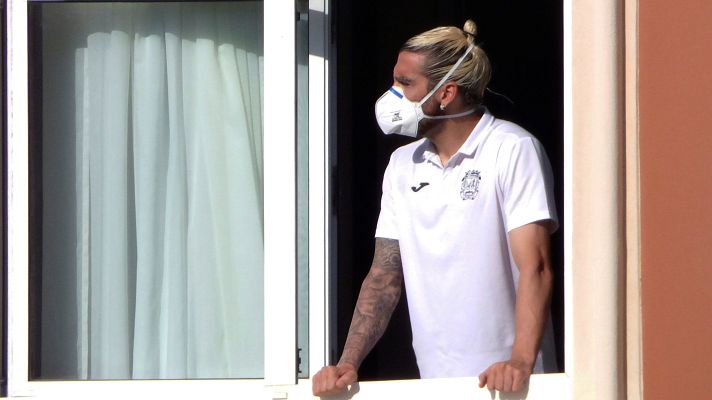 Telediario 1 - Investigan si el Fuenlabrada viajó conociendo que tenía positivos por COVID en su plantilla