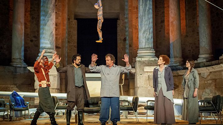 Telediario 1 - Comienza el Festival de Teatro de Mérida, con medidas de seguridad por el coronavirus