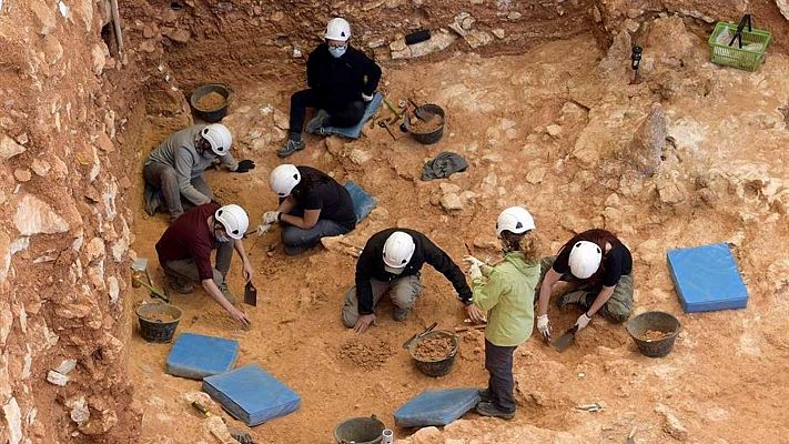 Telediario 1 - Hallan evidencias de presencia humana en Atapuerca hace unos 600.000 años