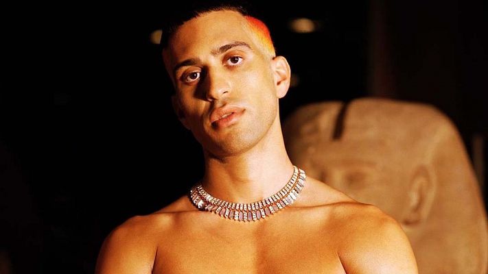 Mahmood presenta su single "Dorado" 