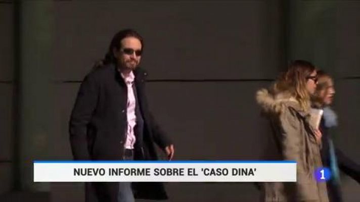 Telediario 1 - Caso Dina: La tarjeta de la exasesora de Iglesias llegó "intacta" pero inaccesible a la empresa que trató de recuperarla
