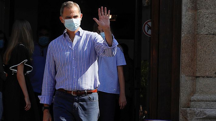 Informativo 24h - El Rey destaca el papel del abanderado como representante de la sociedad