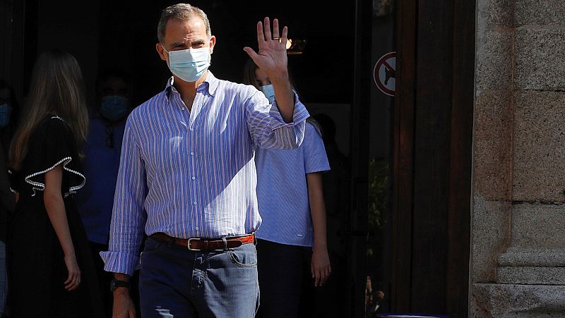 Vídeo: El Rey destaca el papel del abanderado como representante de la sociedad