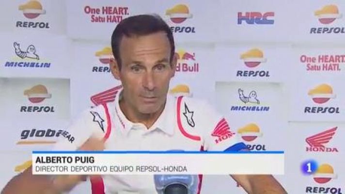 Telediario 1 - Alberto Puig confirma que Marc Márquez no correrá en Jerez