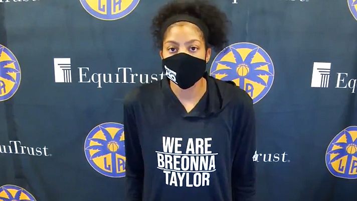 Telediario 1 - La WNBA se reivindica por Breonna Taylor