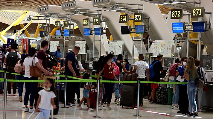 Telediario 1 - Desconcierto entre los turistas británicos por la cuarentena