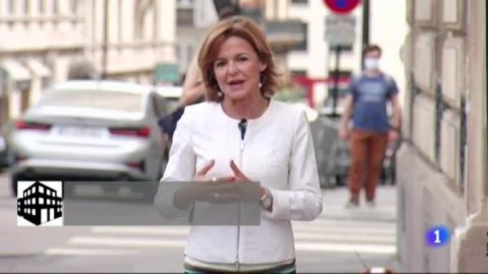 Telediario 1 - Cae la demanda de los pisos turísticos