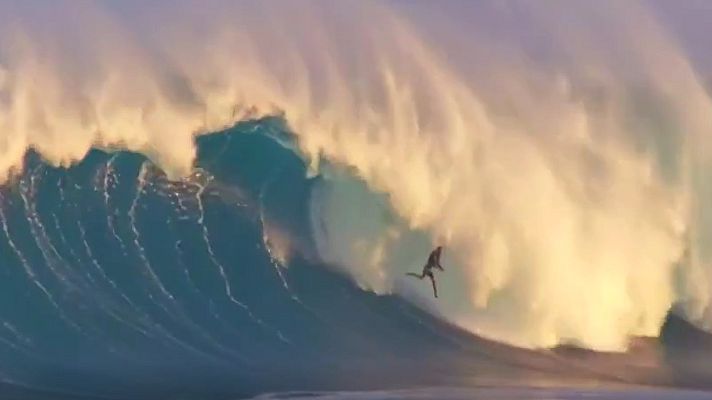 Telediario 1 - El arte de caerse bien en el surf