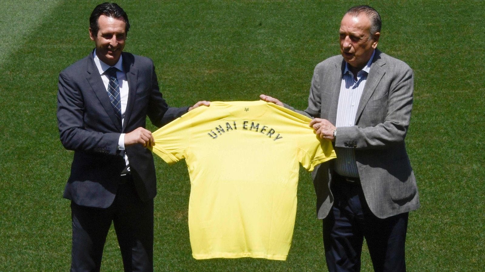 Unai Emery, presentado con el Villarreal: "Sueño con un título"