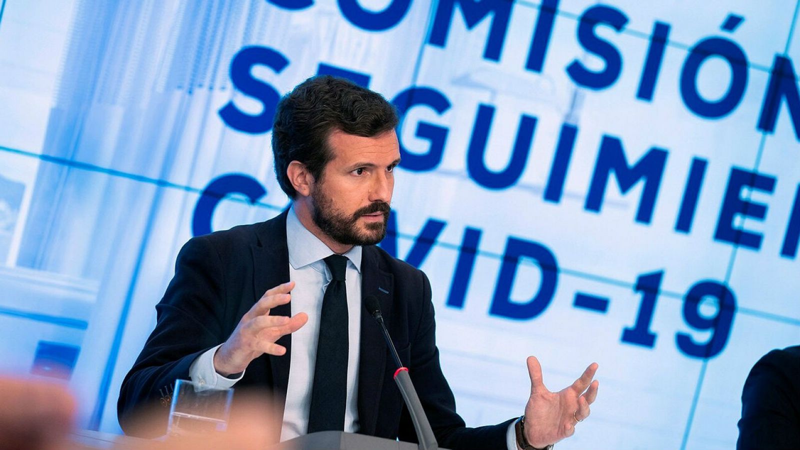 Pablo Casado expone un plan alternativo al estado de alarma ante el aumento de brotes de coronavirus - RTVE.es