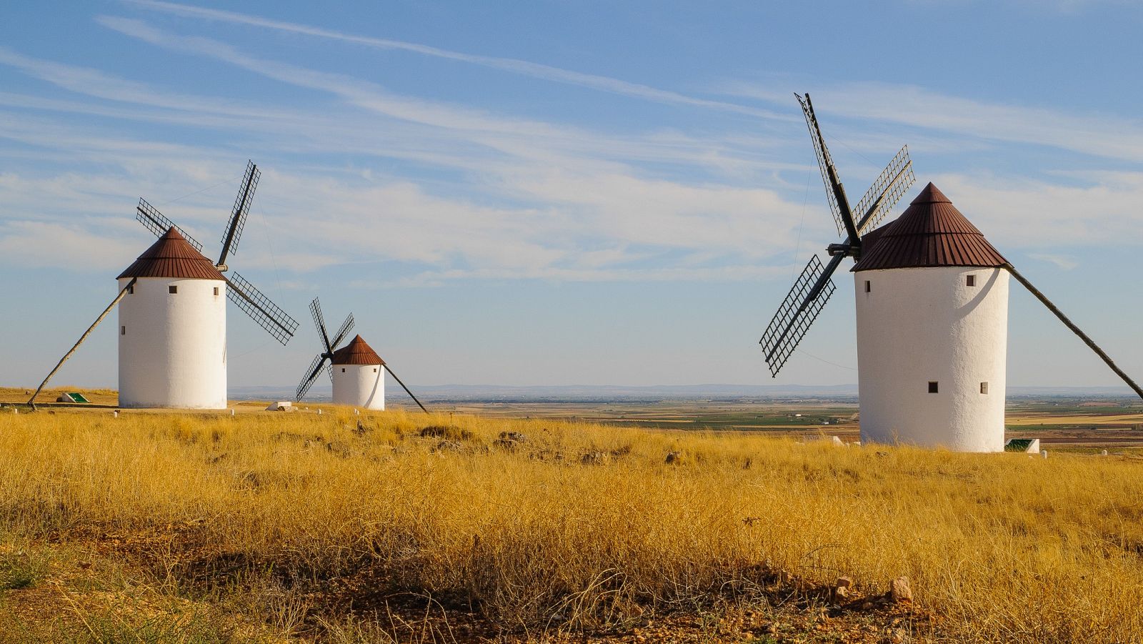 Molinos gigantes de Mota del Cuervo