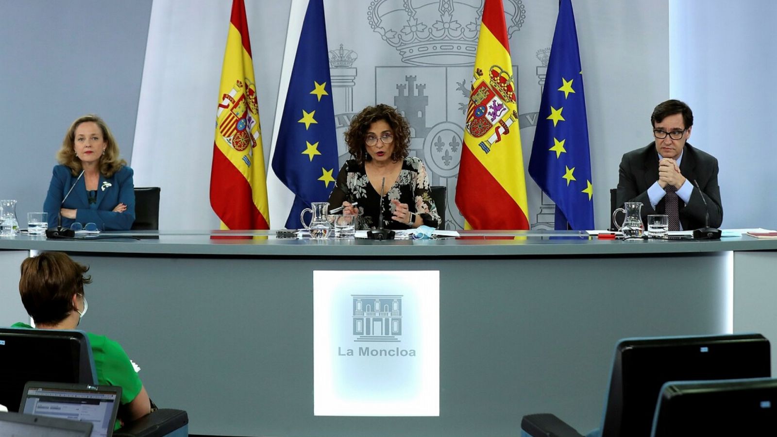 Especial informativo - Comparecencia de la ministra portavoz, ministra de Economía y ministro de Sanidad - 28/07/20 - RTVE.es