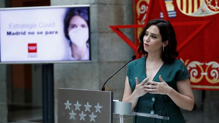 Telediario 1 - ¿Qué es la cartilla COVID-19 que prepara Madrid y por qué genera polémica?