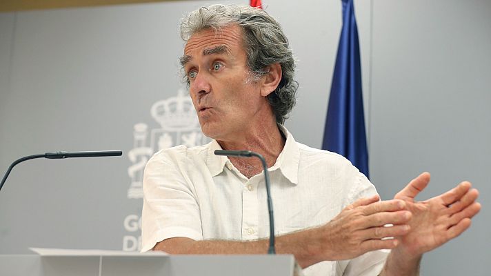 Telediario 1 - El sector turístico estalla tras los comentarios de Fernando Simón sobre la cuarentena británica