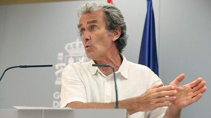 Telediario 1 - El sector turístico estalla tras los comentarios de Fernando Simón sobre la cuarentena británica