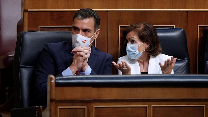 Informativo 24h - Sánchez reafirma su  compromiso de mantener el diálogo con la Generalitat de Cataluña