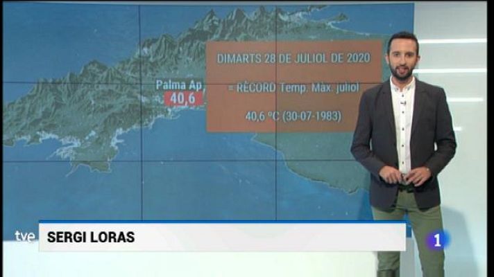 Informatiu Balear - El temps a les Illes Balears - 29/07/20