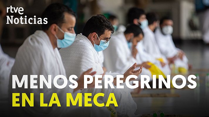 Comienza el Hajj, la peregrinación anual a la Meca, más restringida por el coronavirus