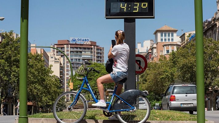 Telediario 1 - Nueve comunidades en alerta por las altas temperaturas