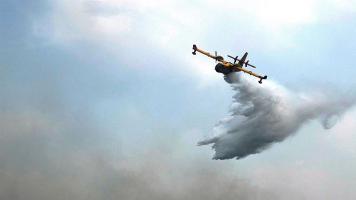 Telediario 1 - RescUE, el programa europeo que presta ayuda para luchar contra los incendios