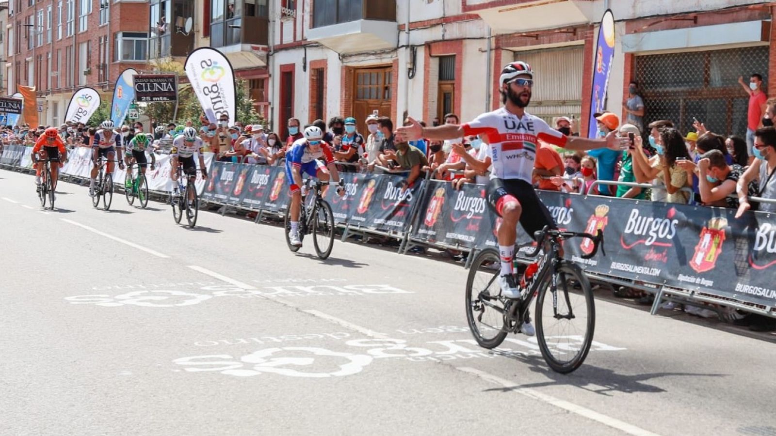 Vuelta a Burgos | Gaviria se impone en Villadiego