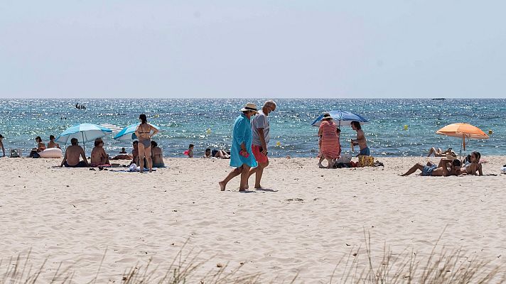 El tiempo - Temperaturas muy elevadas en amplias zonas de la Península y Baleares
