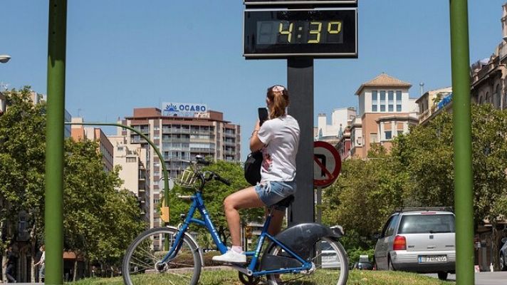 40 provincias están en riesgo por calor y tormentas