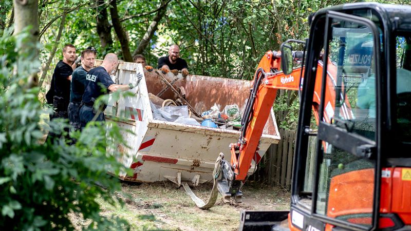 La policía alemana termina de registrar una finca de Hannover en la búsqueda de Madeleine McCann