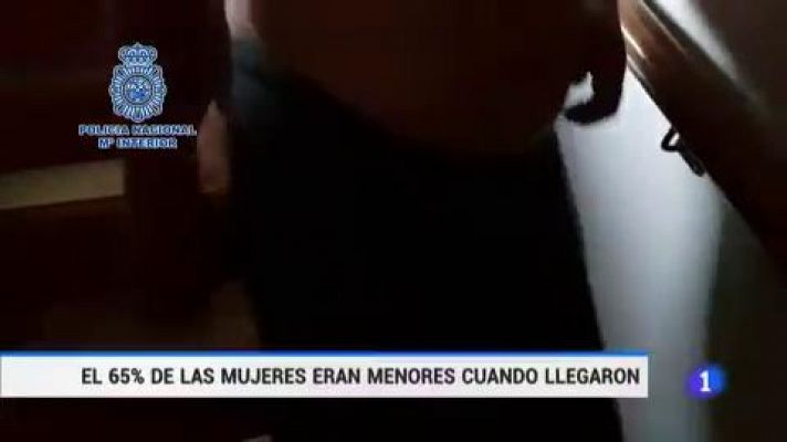 Telediario 1 - Día Mundial contra la Trata de Personas: el 98 % de las víctimas son mujeres