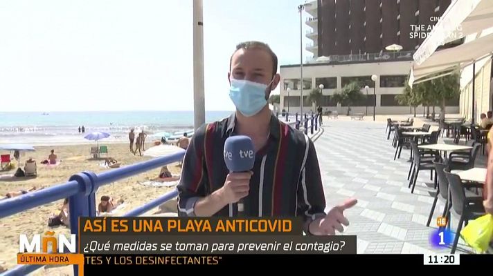 ¿Cómo es una playa Anti-Covid?