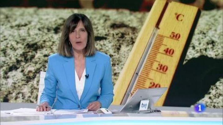 Telediario 1 - 40 provincias siguen en alerta naranja o amarilla por las altas temperaturas
