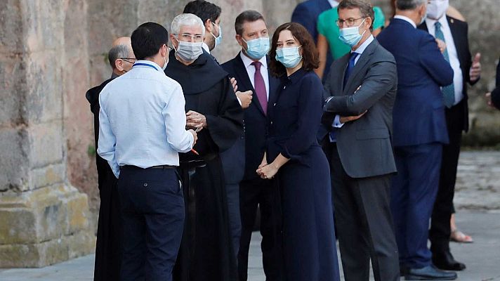 Telediario 1 - Los presidentes autonómicos del PP critican el "déficit a la carta" y muestran su disconformidad con el reparto de fondos