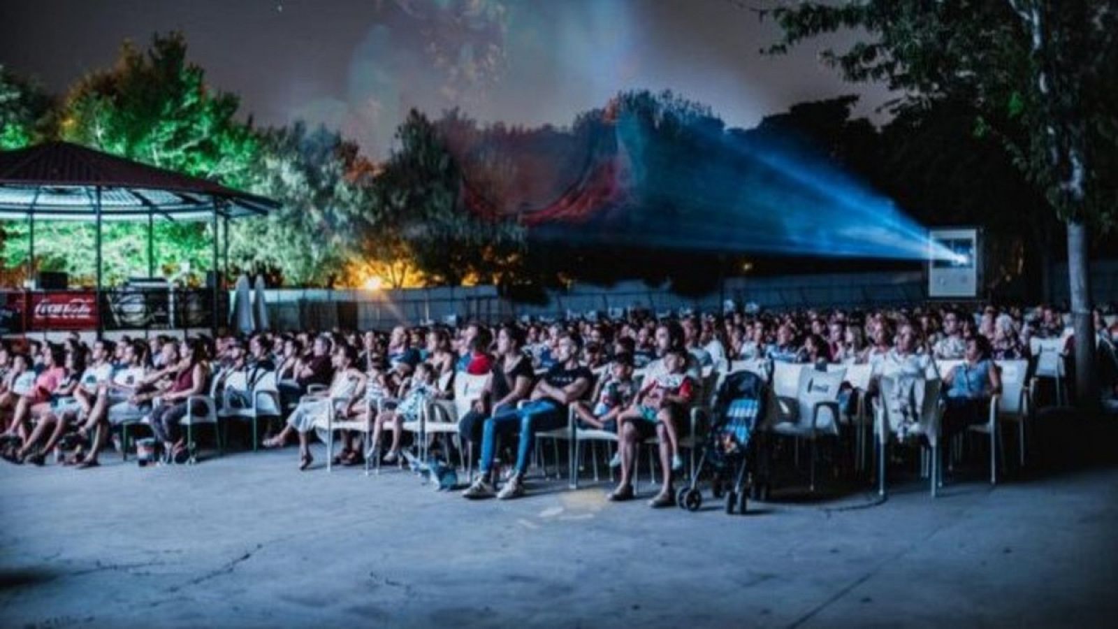 El cine de verano del Parque de la Bombilla, en Madrid, abre sus puertas