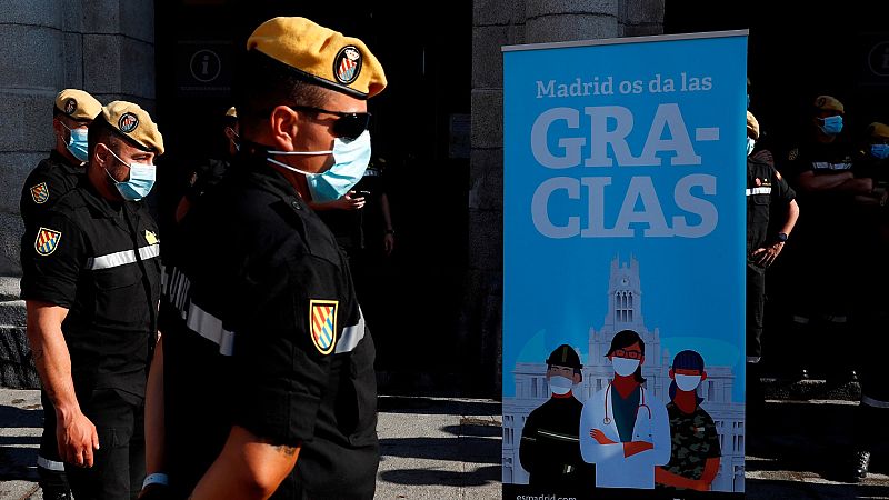 La Unidad Militar de Emergencias se prepara para una eventual segunda ola de coronavirus