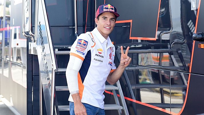 Telediario 1 - Marc Márquez apura su recuperación pensando en Brno