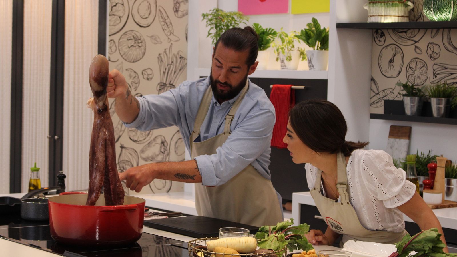 Cocina al punto con Peña y Tamara - El pulpo - ver ahora