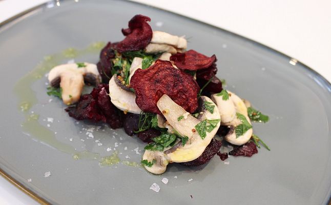RTVE Cocina - Ensalada de remolacha y champiñones
