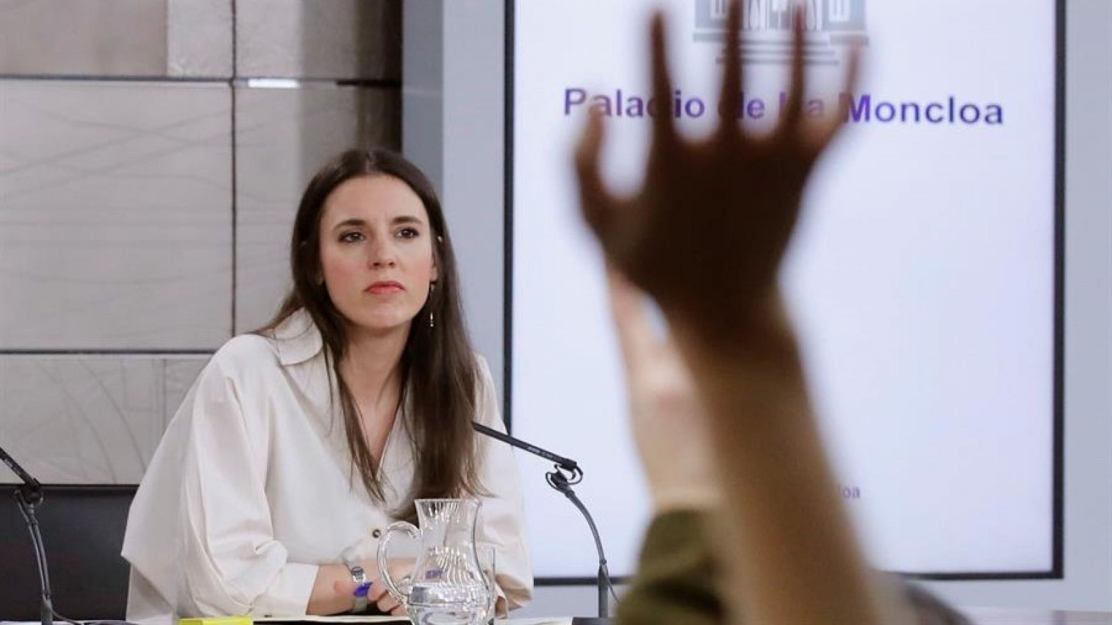 Irene Montero: "La huida de Juan Carlos de Borbón es una actitud indigna"
