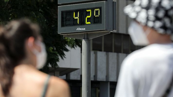 Temperaturas muy altas en el suroeste del país y en el sur de Galicia