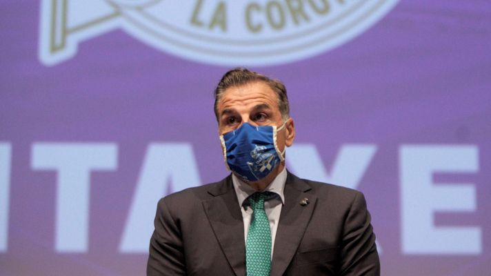 Telediario 1 - El Dépor anuncia un acuerdo para jugar el viernes contra el Fuenla y pedirá la inhabilitación de Tebas