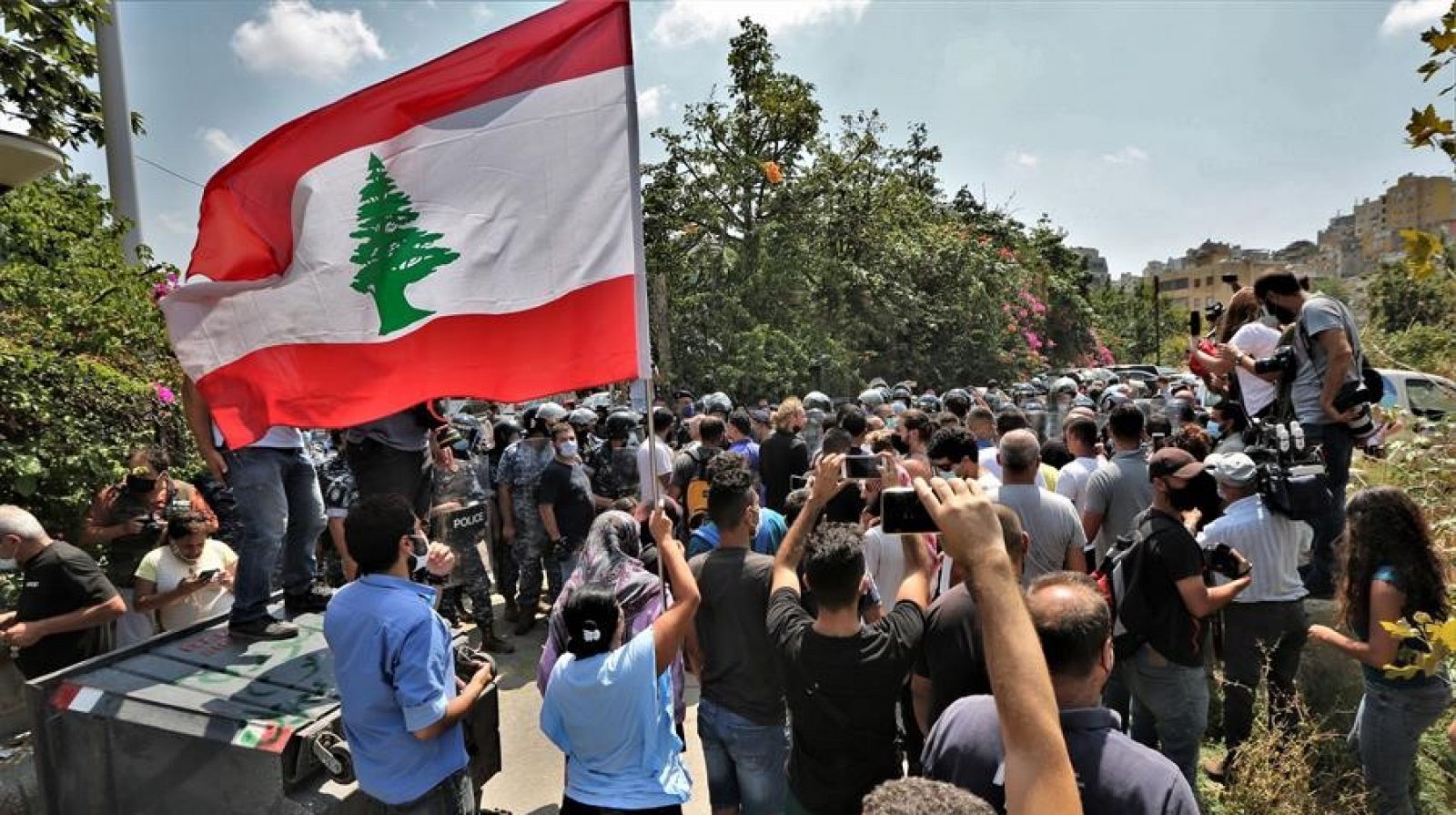 El Líbano: crisis económica sin precedentes y protestas contra la corrupción del gobierno