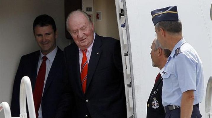 ¿Dónde está el rey Juan Carlos?