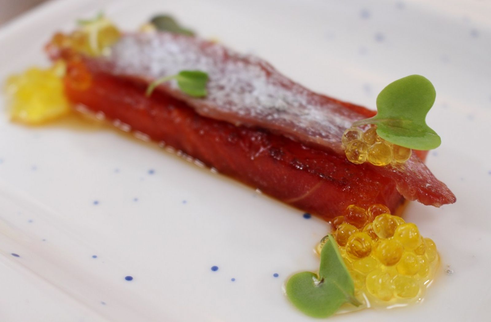 Solomillo de pato en salazón con sandía | Ver