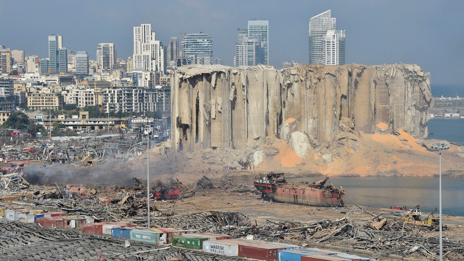 Beirut, una capital devastada por la explosión