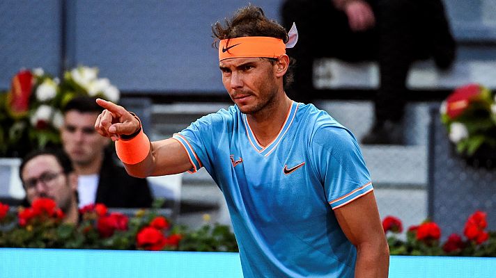 Telediario 1 - Rafa Nadal: "En un escenario ideal, sería volver a competir antes de Roland Garros"