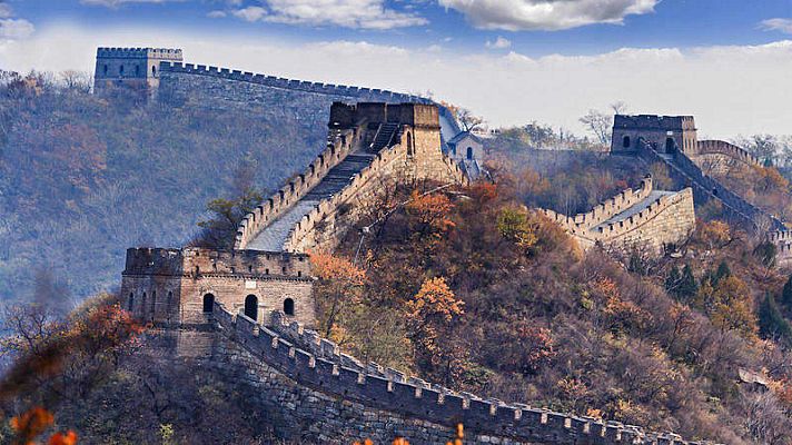 Telediario 1 - La Gran Muralla China, más solitaria que nunca por el Covid-19