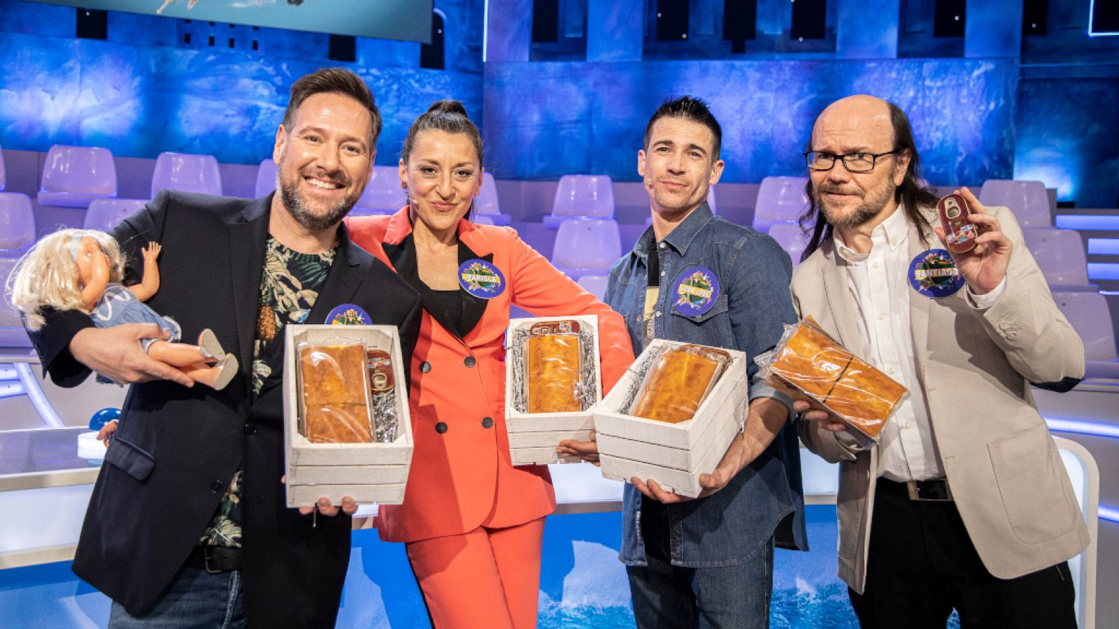 Carlos Latre triunfa con el equipo azul | Ver