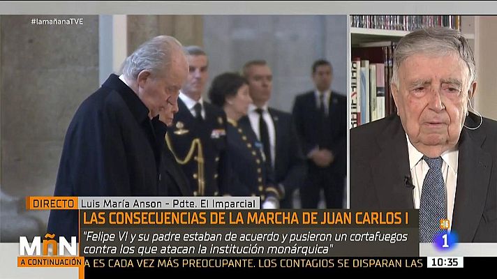 La mañana - Entrevista a Luis María Ansón, presidente de 'El Imparcial'